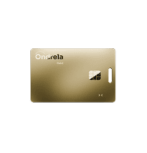 Eén gouden Ondrela trackerkaart
